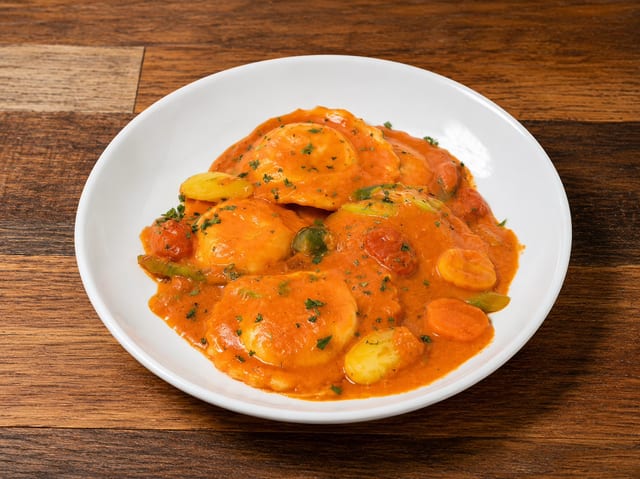 Lobster Ravioli.