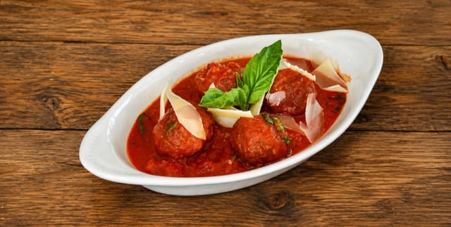 Polpette al Pomodoro.