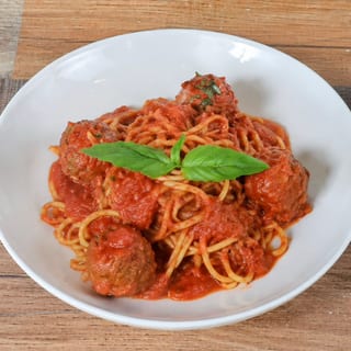 Spaghetti con Polpette